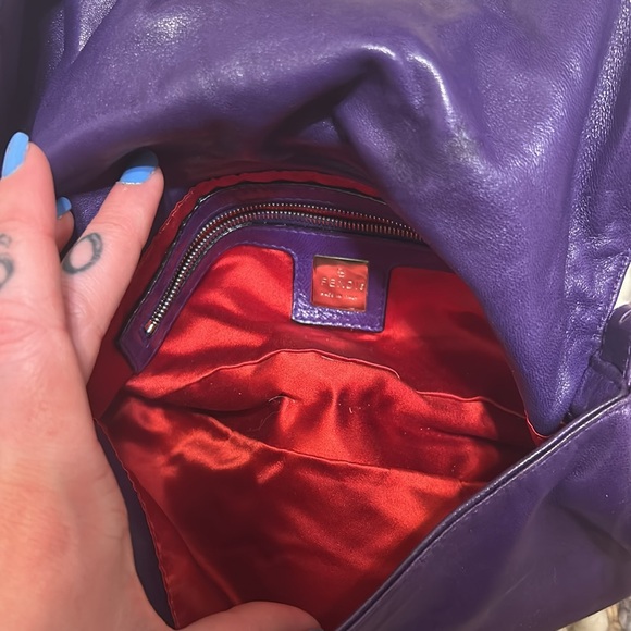 Vintage purple fendi baguette amethyst buckle - Picture 11 of 11
